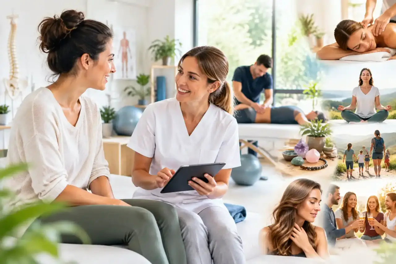 Espace de consultation lumineux et apaisant chez Soins Nova