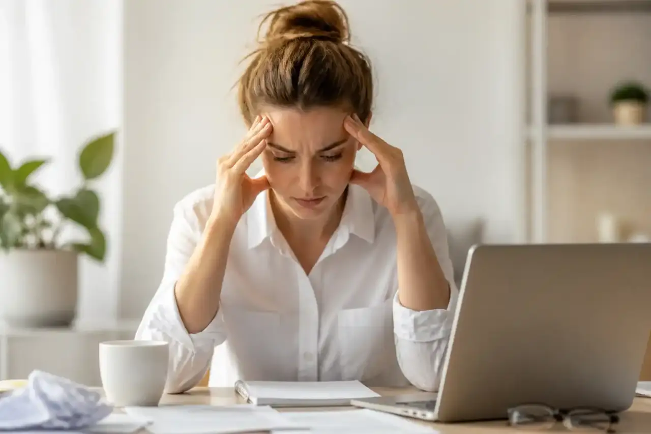Espace de détente lumineux et apaisant, symbolisant la sérénité et la régulation du stress