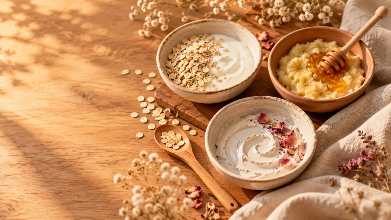 Masque naturel pour le visage : 3 recettes simples, sans citron ni huiles essentielles